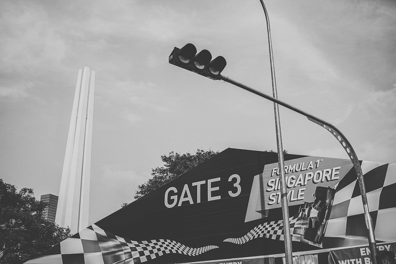Gate 3 Singapore race f1