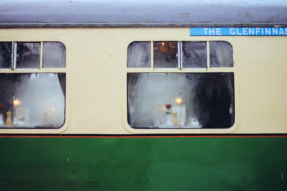 Schottland Glenfinnan Station Jacobite Steam Train Smaracuja