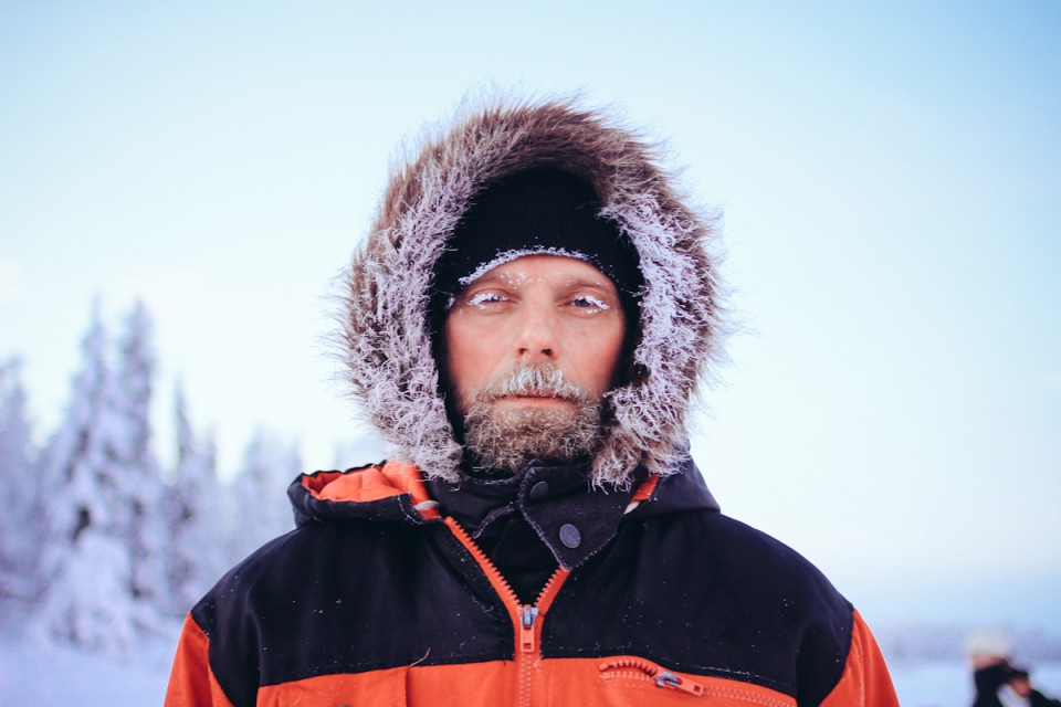 Lappland Eis Kälte Finnland