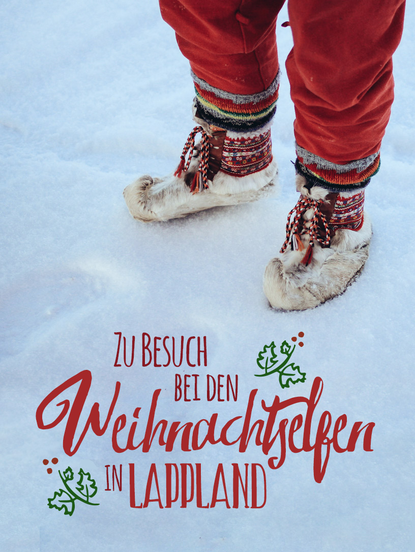 Irgendwo nördlich des Polarkreises, weit oben in Finnland, ist Weihnachten zu Hause