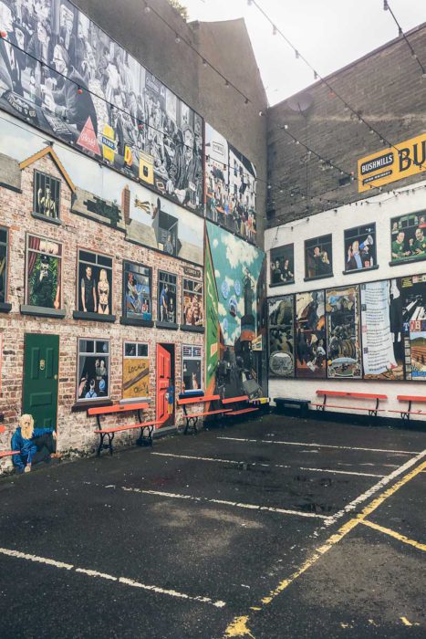 Belfast Tipps Duke of York Street Art Mural