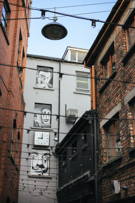 Belfast Tipps Duke of York Cathedral Quarter Street Art