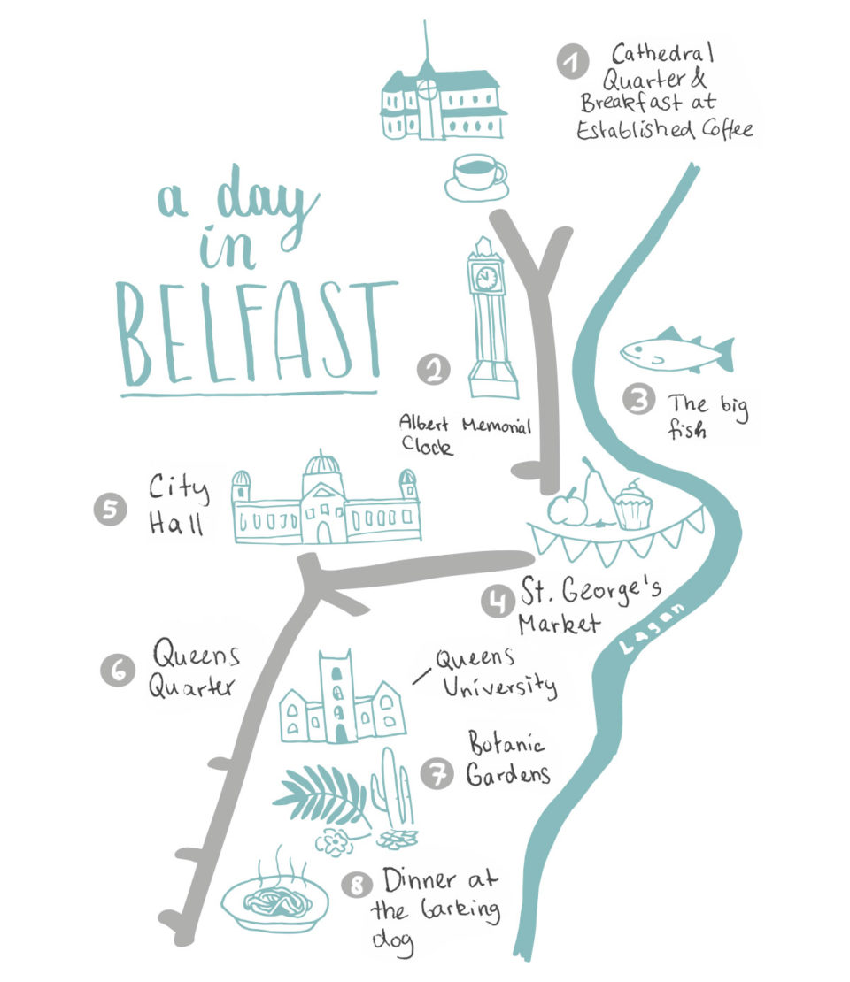 Zu Fuß durch Belfast die besten Tipps und Sehenswürdigkeiten