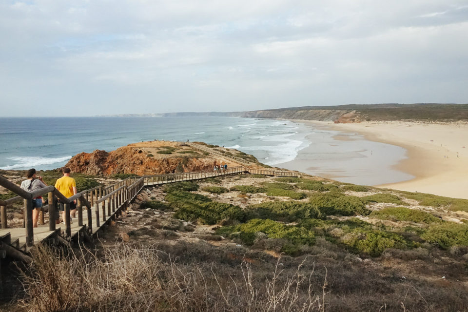 Algarve Surfen Strand Surfcamp Surfkurs