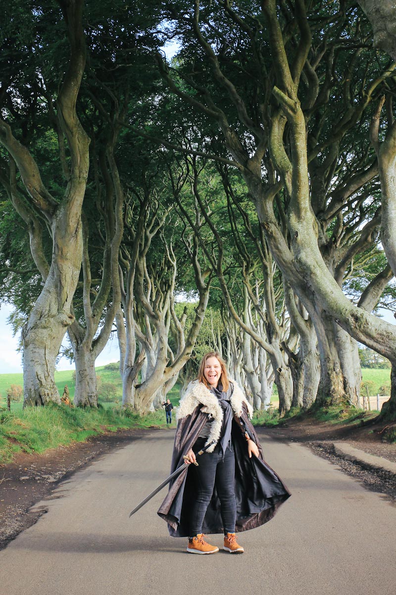 Dark Hedges Game of Thrones Drehort Nordirland