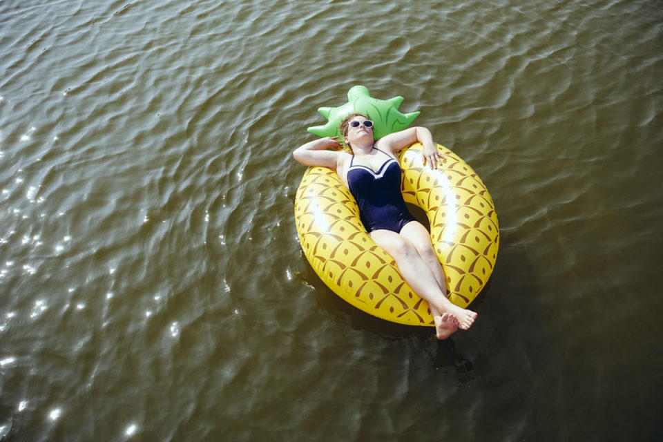 Smaracuja Mecklenburger Seenplatte Ananas Floatie