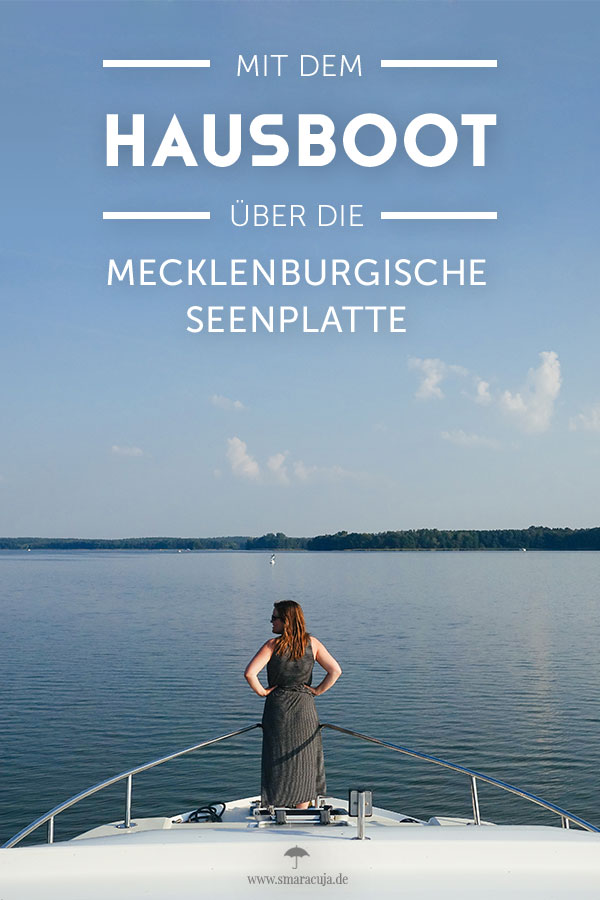 Mit dem Hausboot über die Mecklenburgische Seenplatte