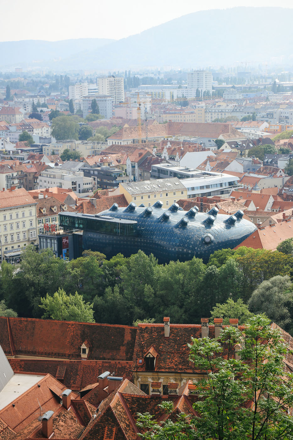 Schlossberg Graz Cityguie Städtereise friendly alien