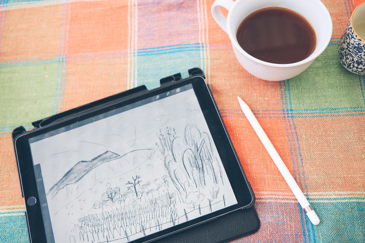 I Draw And Travel – Unterwegs mit dem iPad von Grover