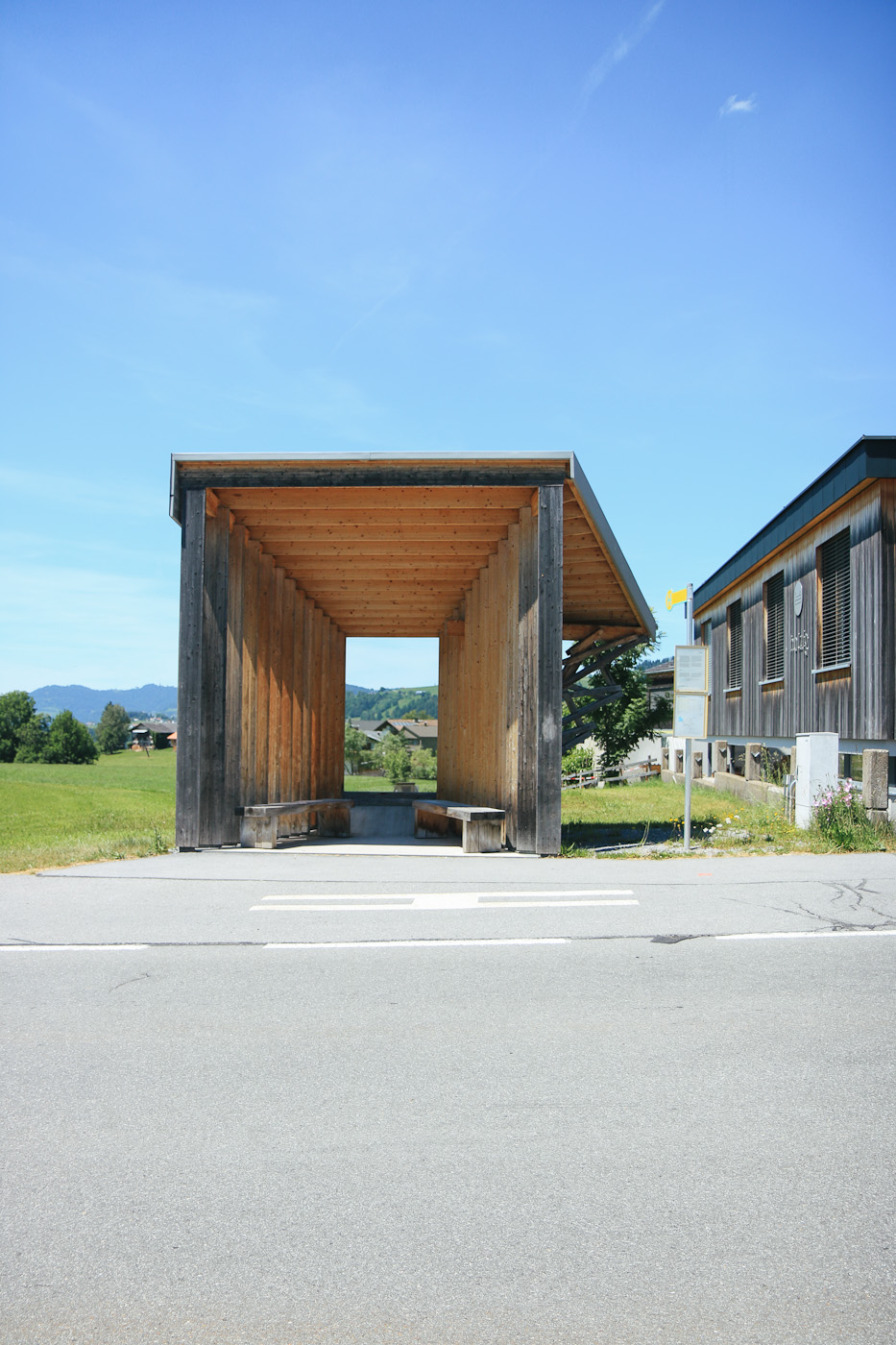 BUS:STOP Krumbach Architektur Bregenzerwald