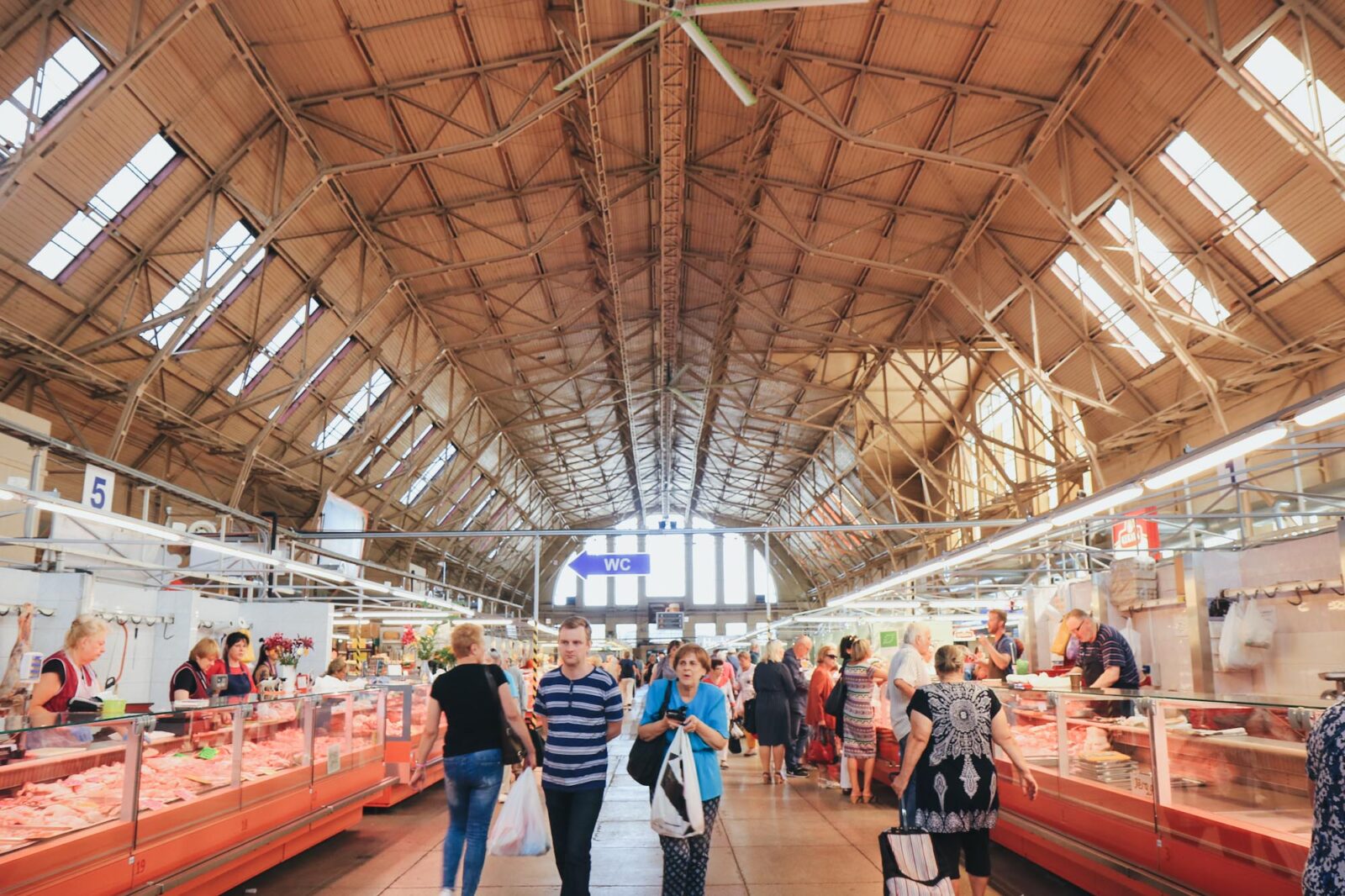 Riga Markt Wochenmarkt Städtetrip