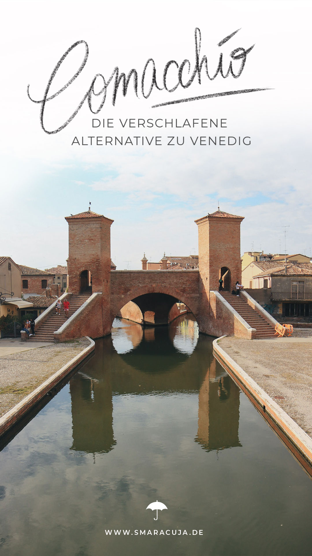 Comacchio Podelta Adriaküste Das kleine Venedig Emilia Romagna Italien