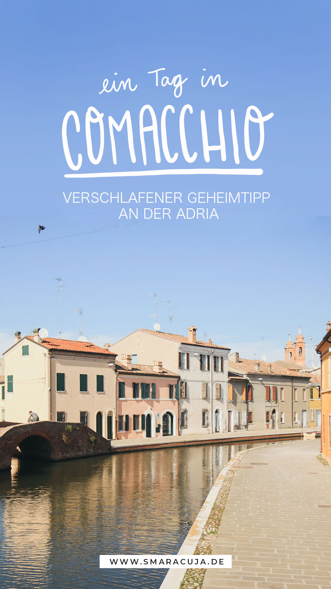 Comacchio Podelta Adriaküste Das kleine Venedig Emilia Romagna Italien