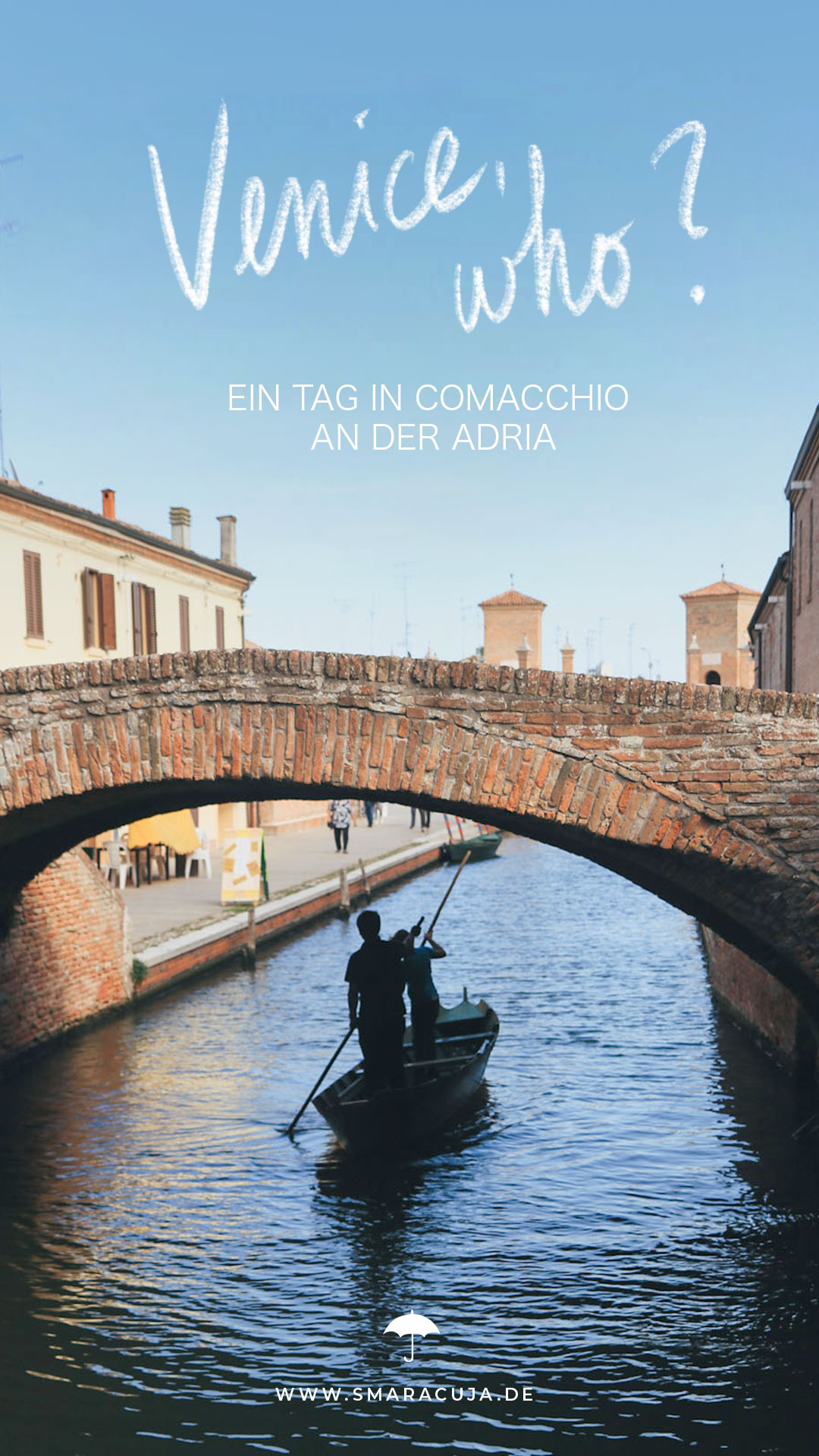 Comacchio Podelta Adriaküste Das kleine Venedig Emilia Romagna Italien