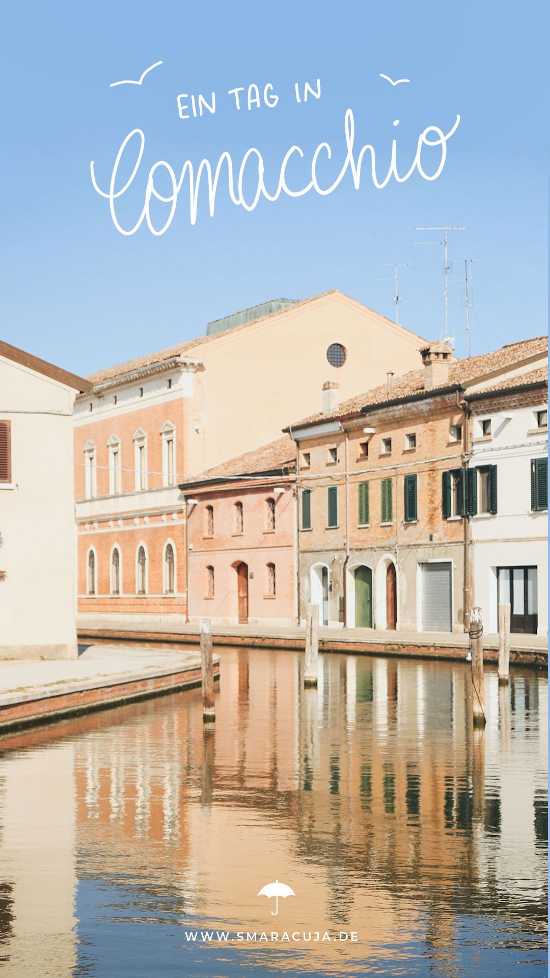 Comacchio Podelta Adriaküste Das kleine Venedig Emilia Romagna Italien