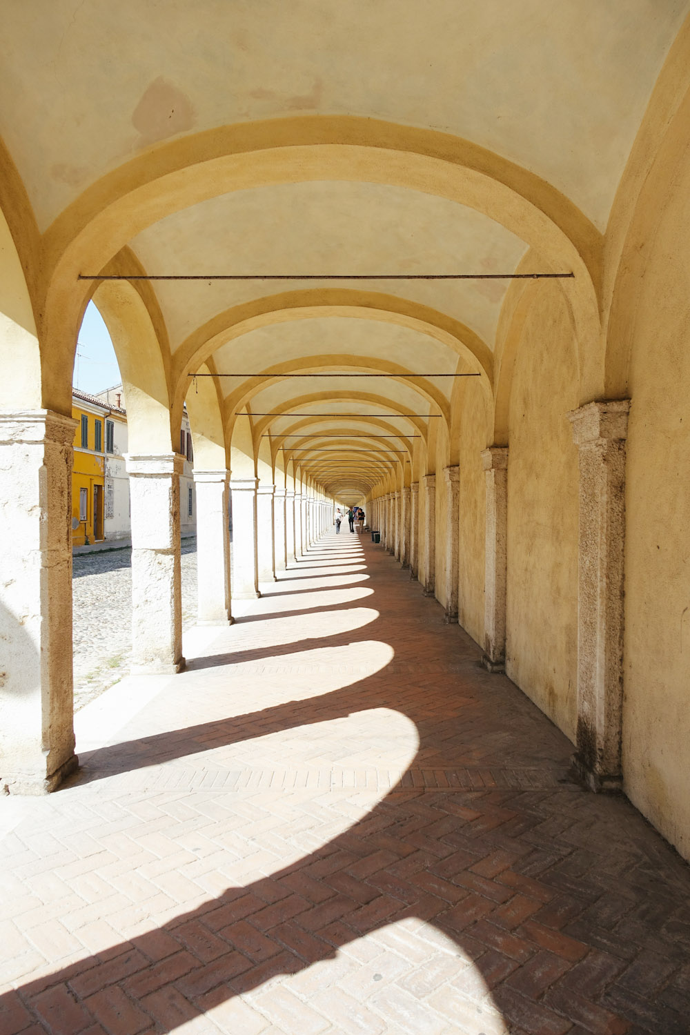 Comacchio Podelta Emilia Romagna Italien