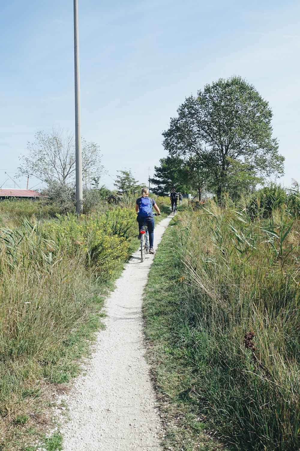 Radtour Podelta Nationalpark Comacchio Emilia Romagna UNESCO 