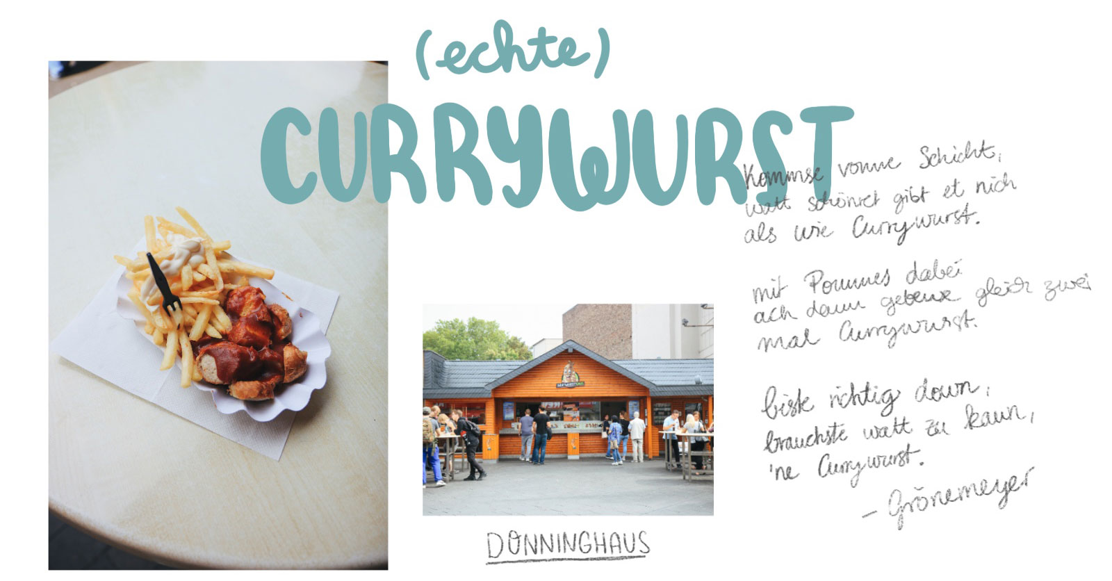 Currywurst Bpchum Ruhrgebiet Ruhrpott Grönemeyer