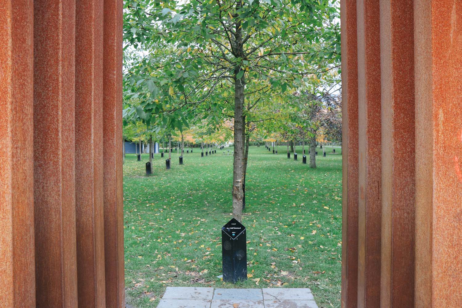 Aalborg Singing Trees singende Bäume Park Dänemark