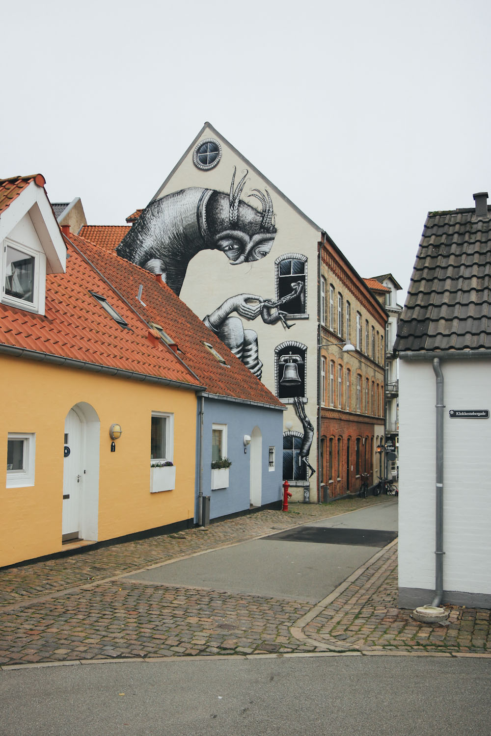 Street Art Aalborg Urban Art kirk gallery Dänemark Städtereise