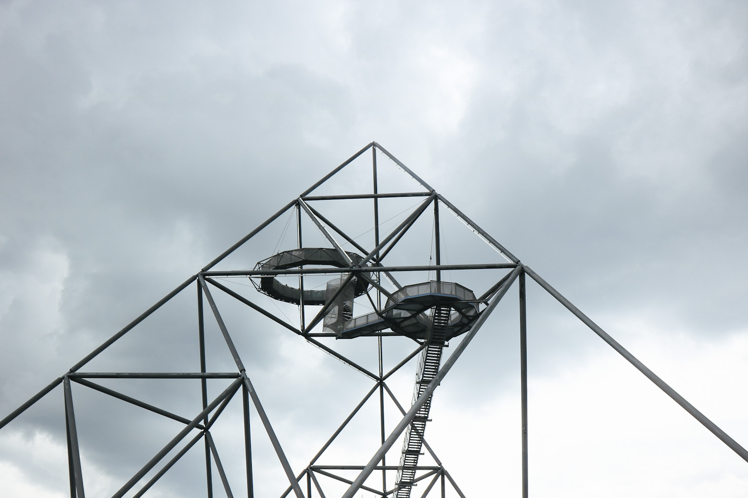 Tetraeder Halde Route der Industriekultur Ruhrgebiet