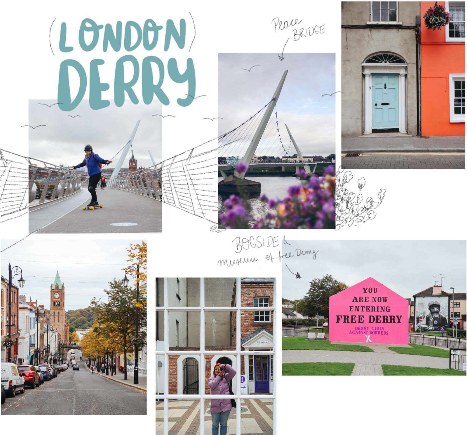 Derry Londonderry Nordirland Irland