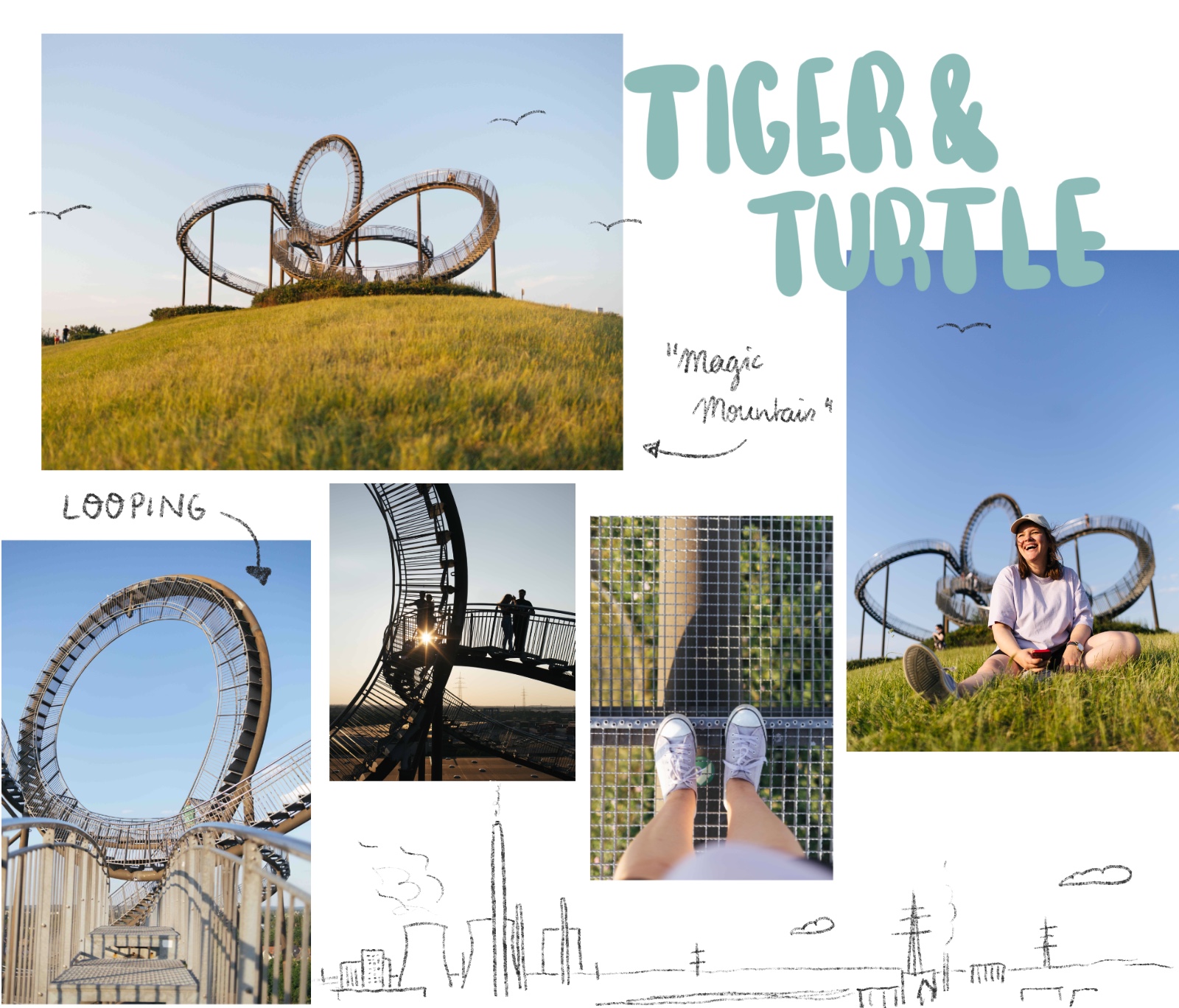 Tiger and Turtle in Duisburg Magic Mountain auf der Halde Ruhrgebiet Tipp Ausflugstipp